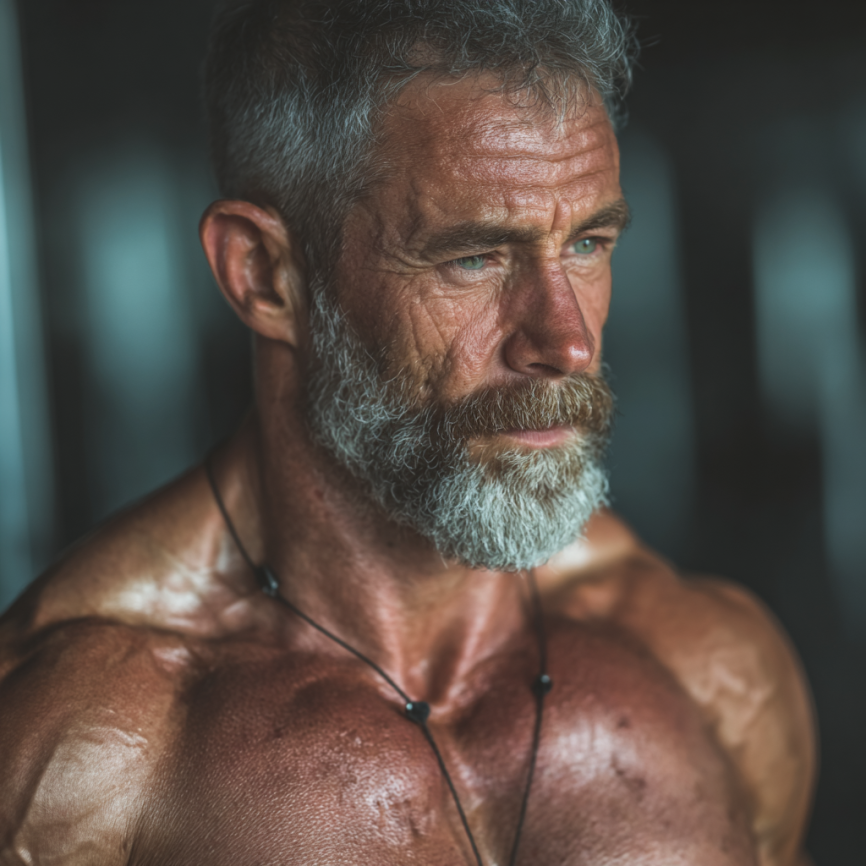 Людина старшого віку демонструє гарну фізичну форму